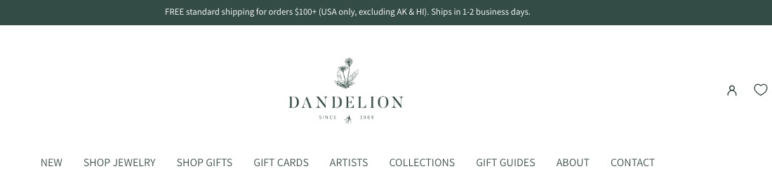 Dandelion Jewelry